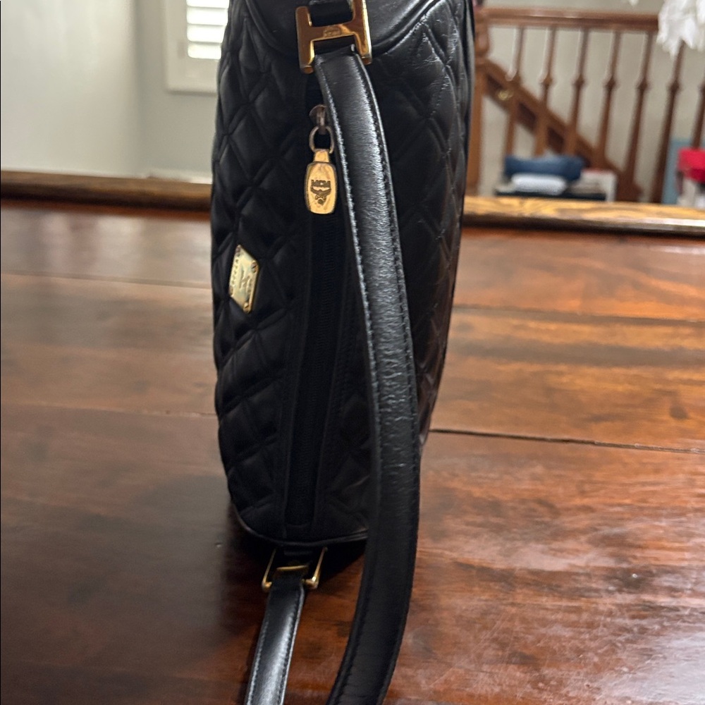 MCM “Kiki” Quilted Leather Shoulder Bag - Picture 7 of 14